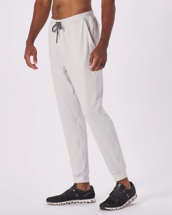 Ash Grey $|& Glyder Medalist Jogger - VOF Side