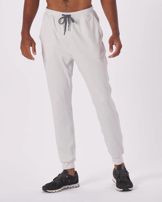 Ash Grey $|& Glyder Medalist Jogger - VOF Front