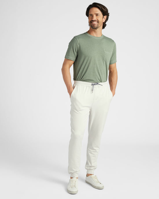 Ash Grey $|& Glyder Medalist Jogger - SOF Full Front