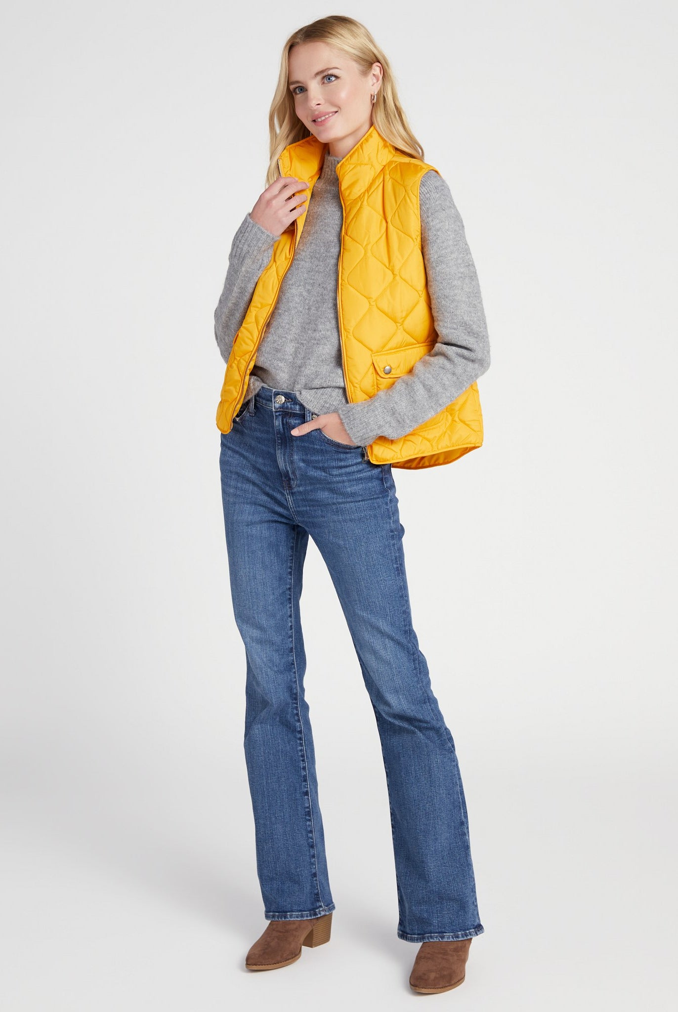 Autumn Blaze $|& Herizon Stargazer Quilted Vest - SOF Full Front