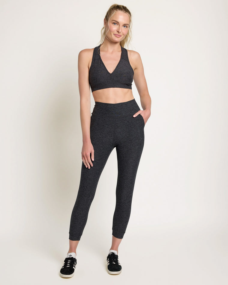 Heather Charcoal $|& Interval FlowHeather Sculpt Motion Jogger - UGC On Fig