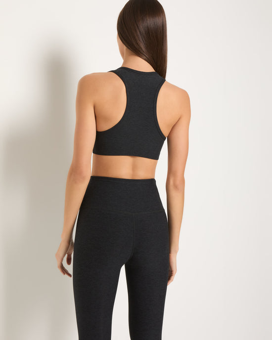 Night Sky $|& Interval FlowHeather Sculpt Enhearten Bra - SOF Back