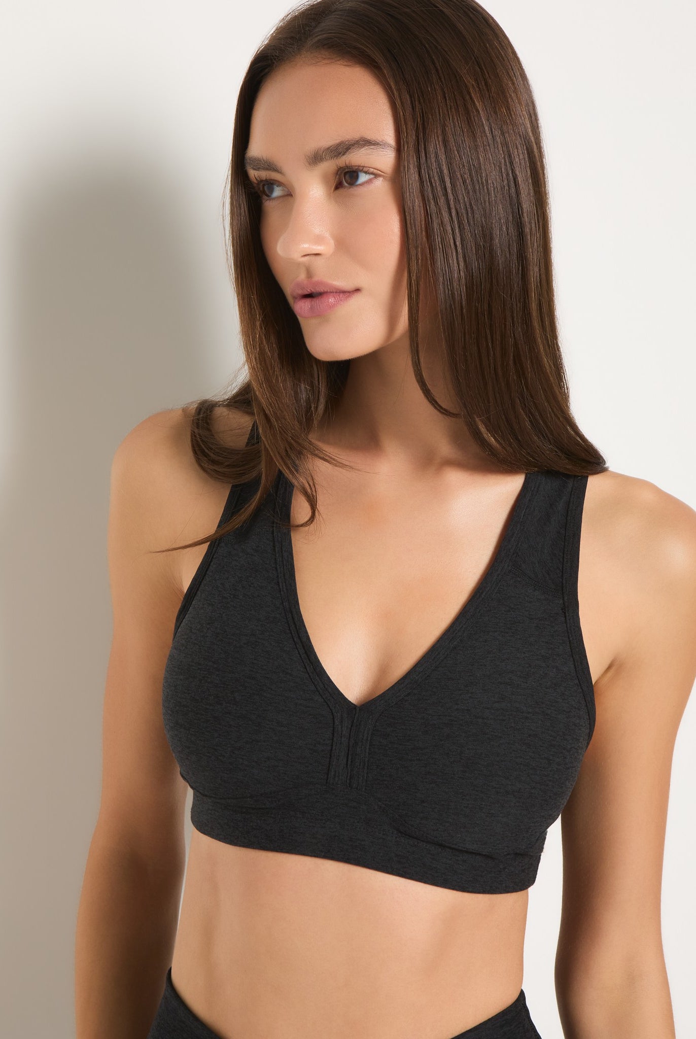 Night Sky $|& Interval FlowHeather Sculpt Enhearten Bra - SOF Full Front