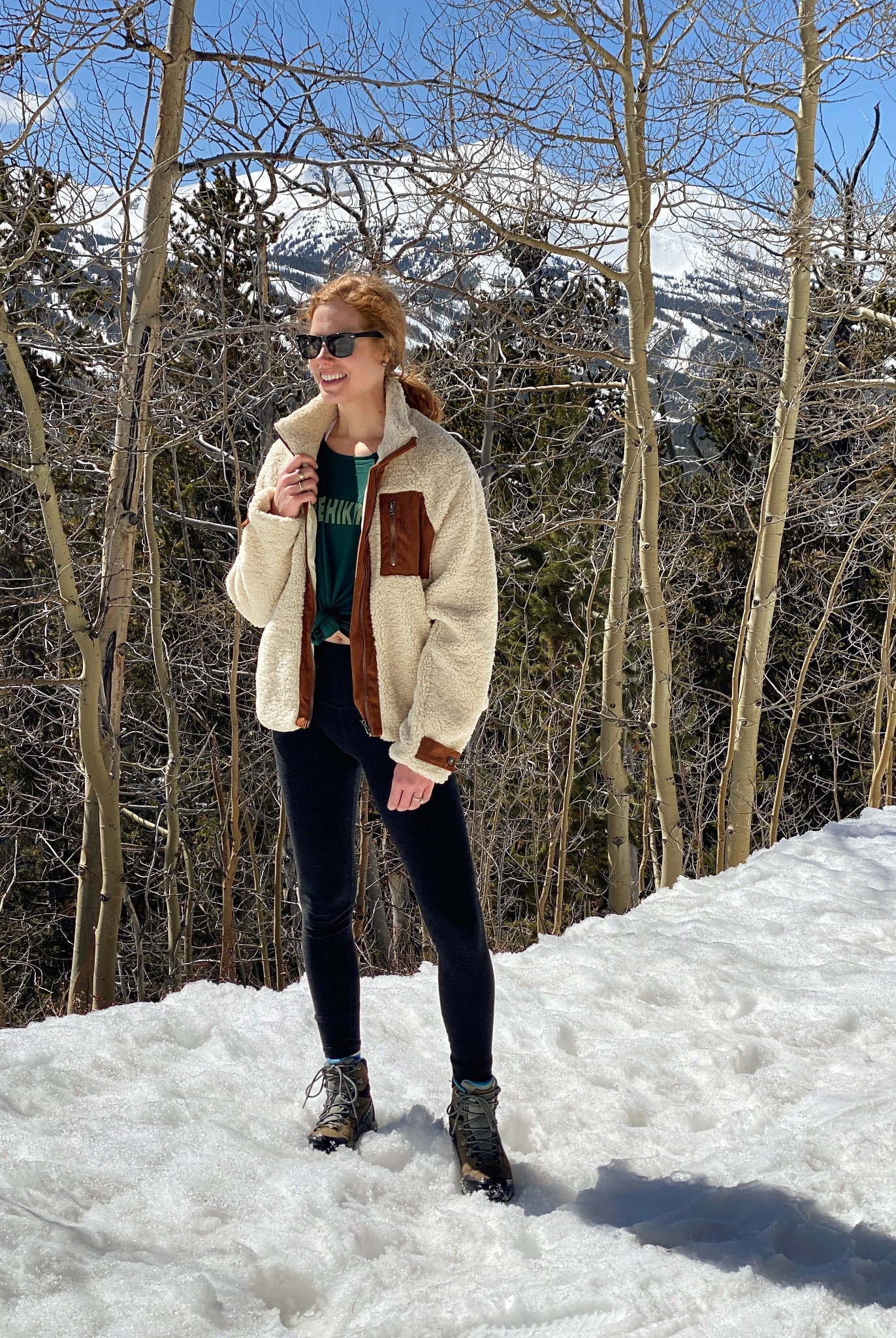 Forest Green $|& Herizon Gone Hiking Graphic Tank - UGC On Fig