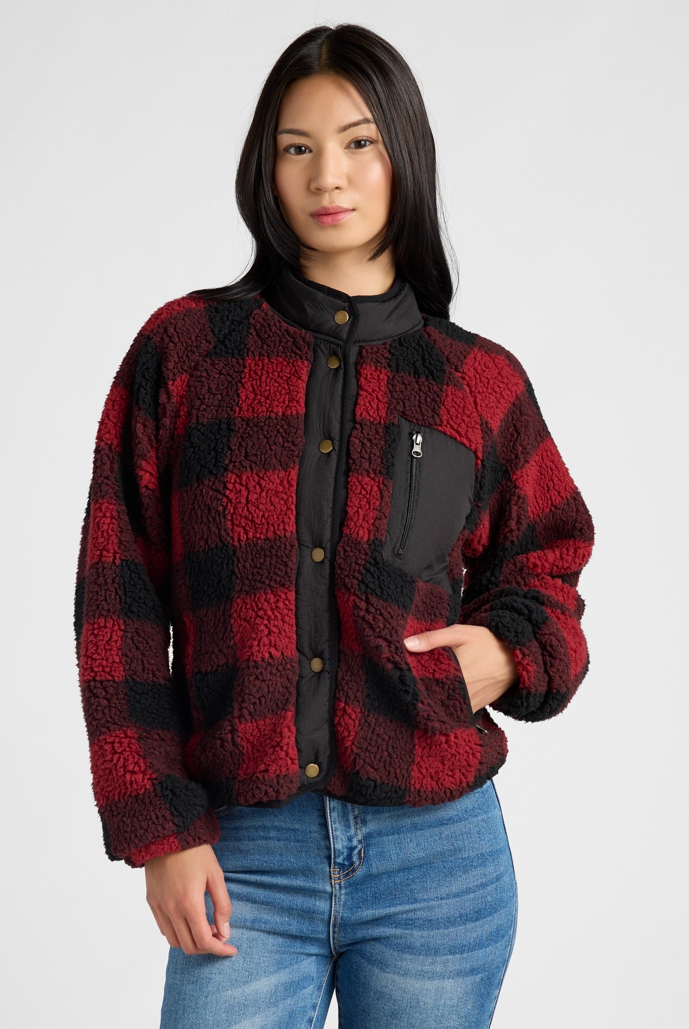 Red Buffalo $|& Herizon Alpine Snap Jacket - SOF Front