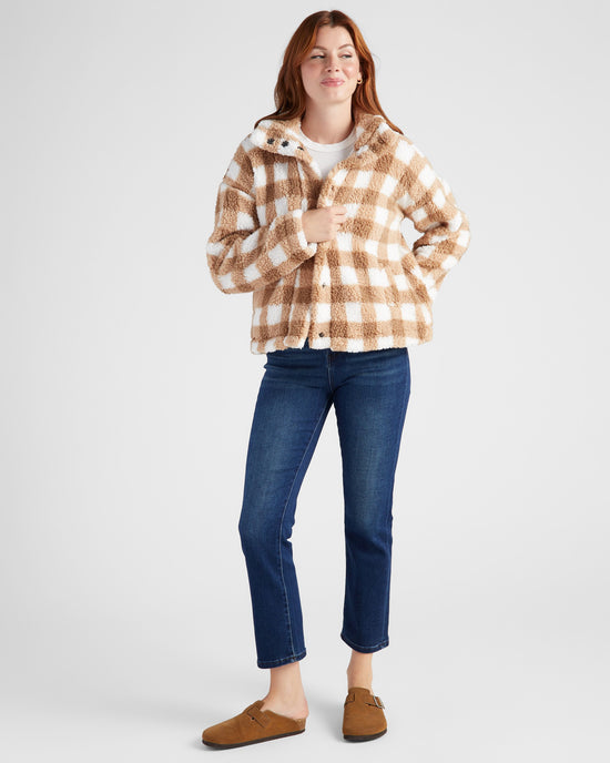 Mocha Cream $|& SEAS Sun Valley Sherpa - SOF Full Front