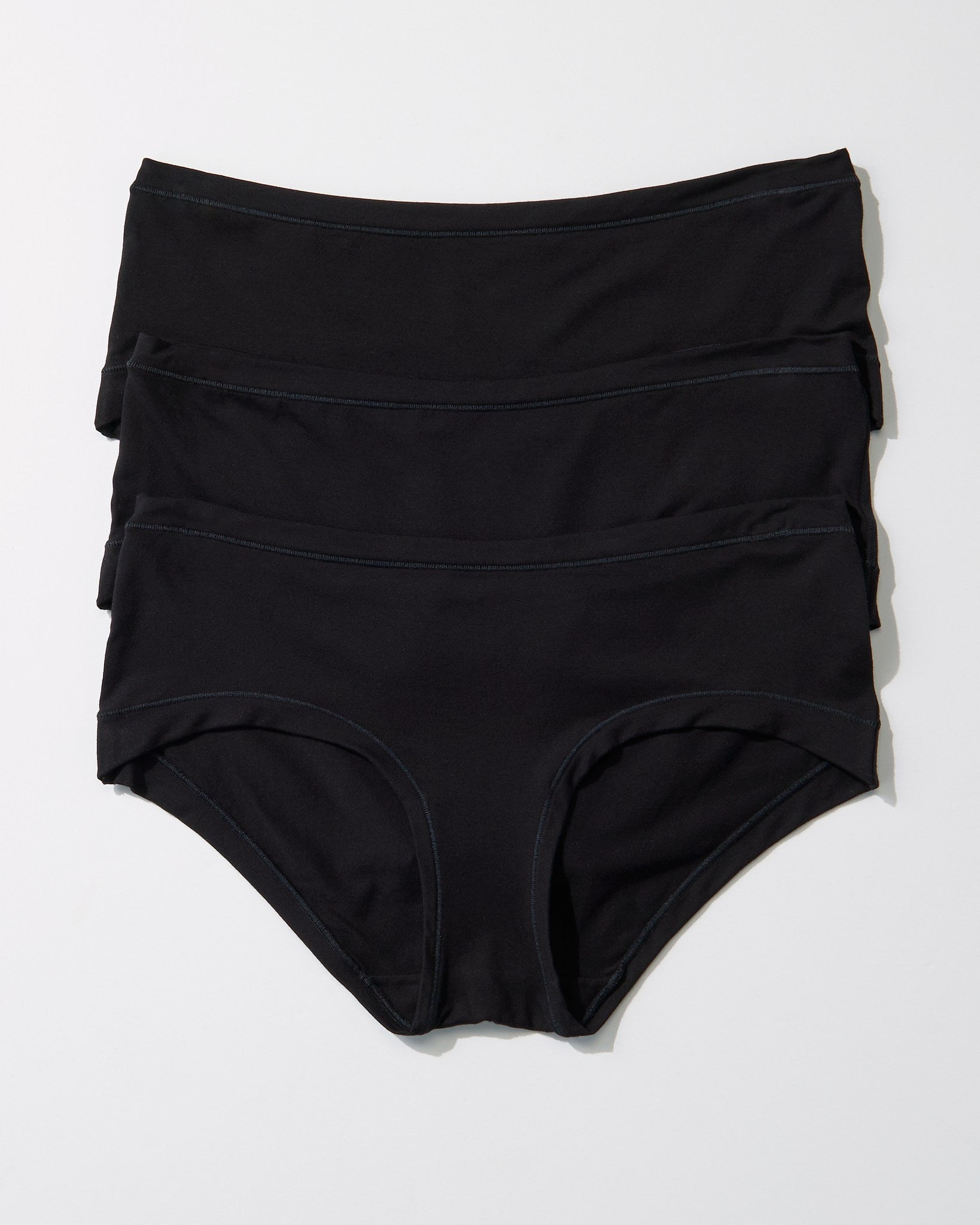 Black $|& MOVESGOOD Hipster Brief 3 Pack