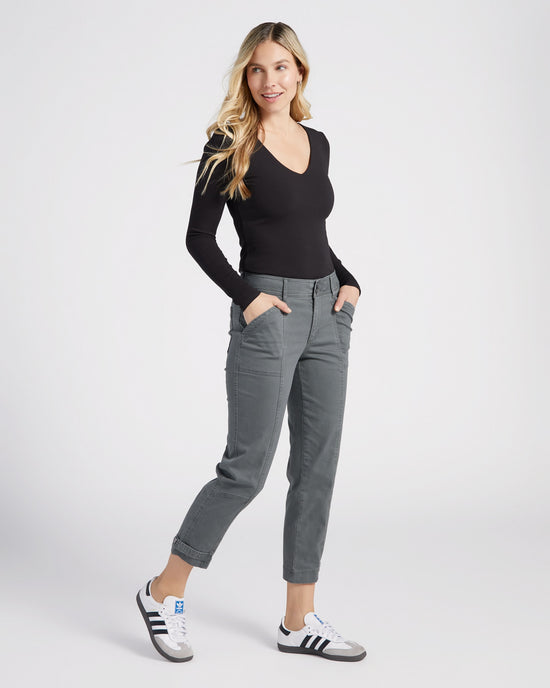 Thyme $|& Democracy Absolution Tapered Utility Pant - SOF Full Front