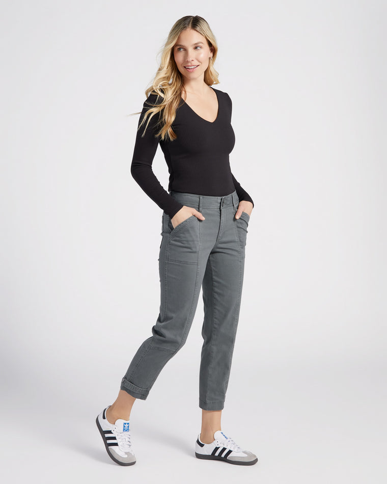 Thyme $|& Democracy Absolution Tapered Utility Pant - SOF Full Front