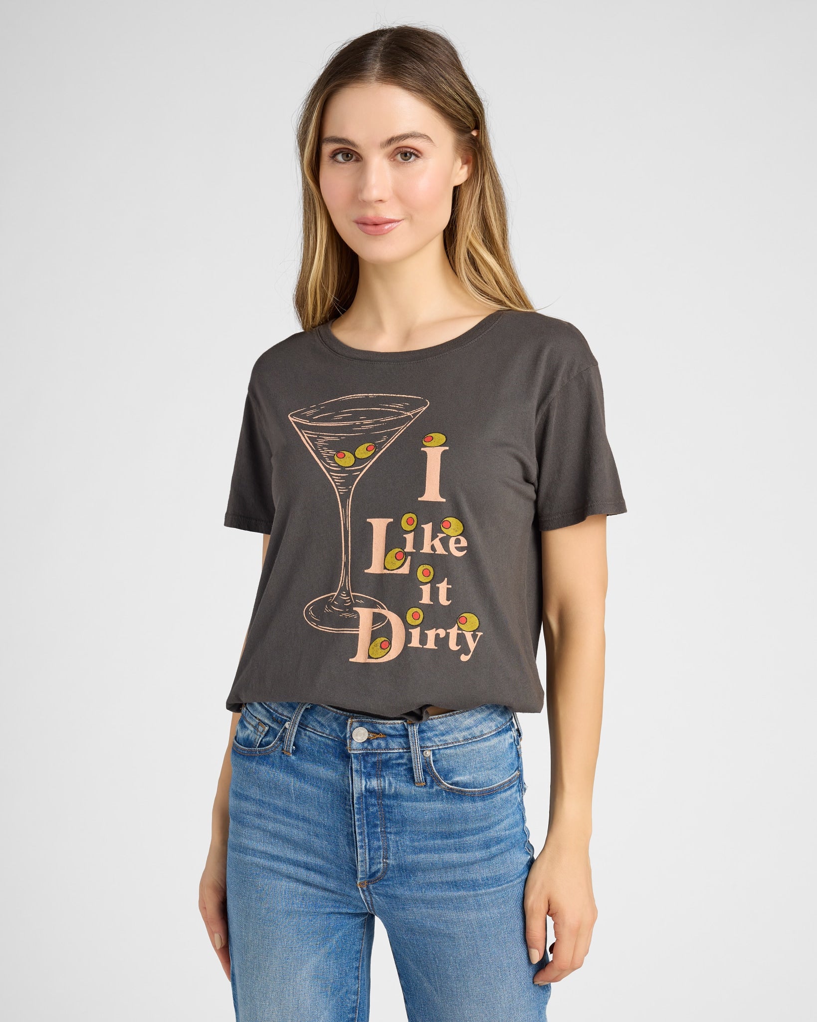 Vintage Black $|& Project Social T I Like It Dirty Tee - SOF Front