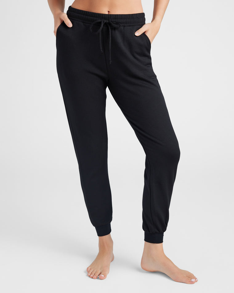 Black $|& SEAS Over the Clouds Jogger - SOF Front