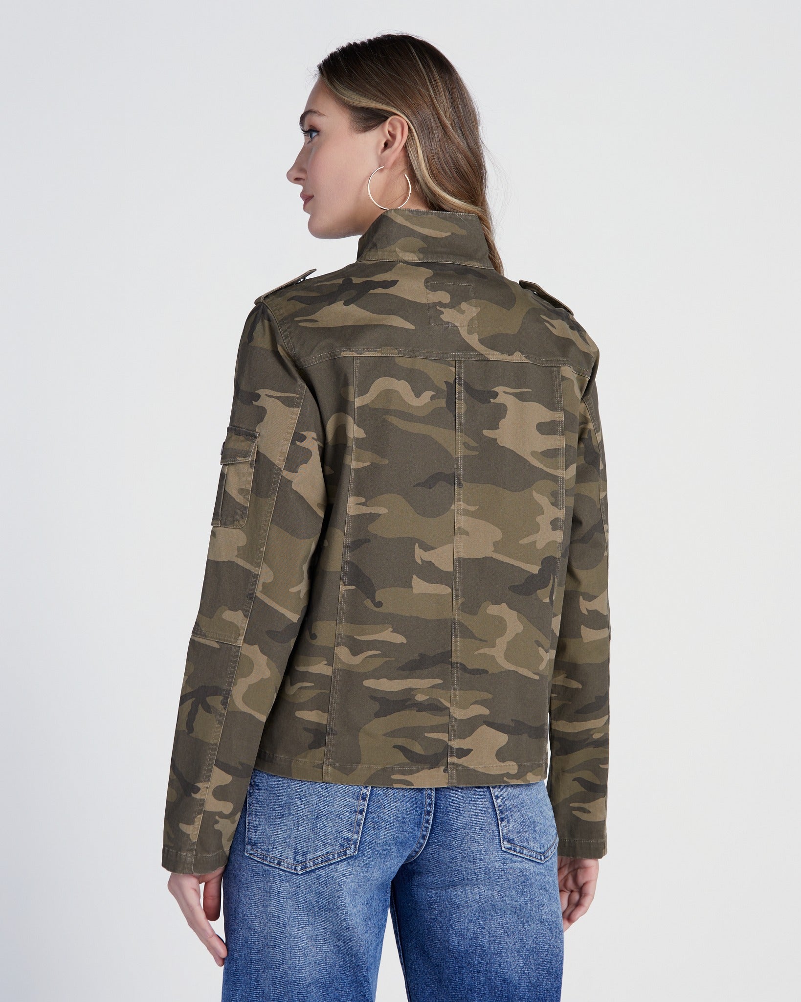 Camo $|& Thread & Supply Utility Jacket - SOF Back