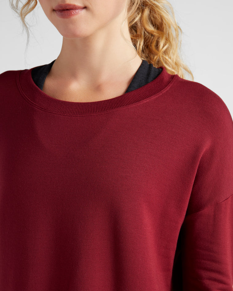Cabernet $|& Interval Flex Pullover - SOF Detail