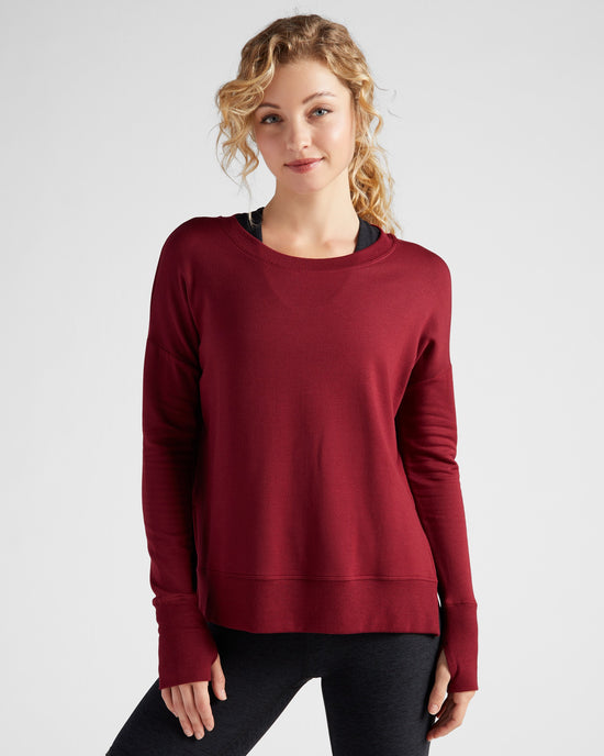 Cabernet $|& Interval Flex Pullover - SOF Front