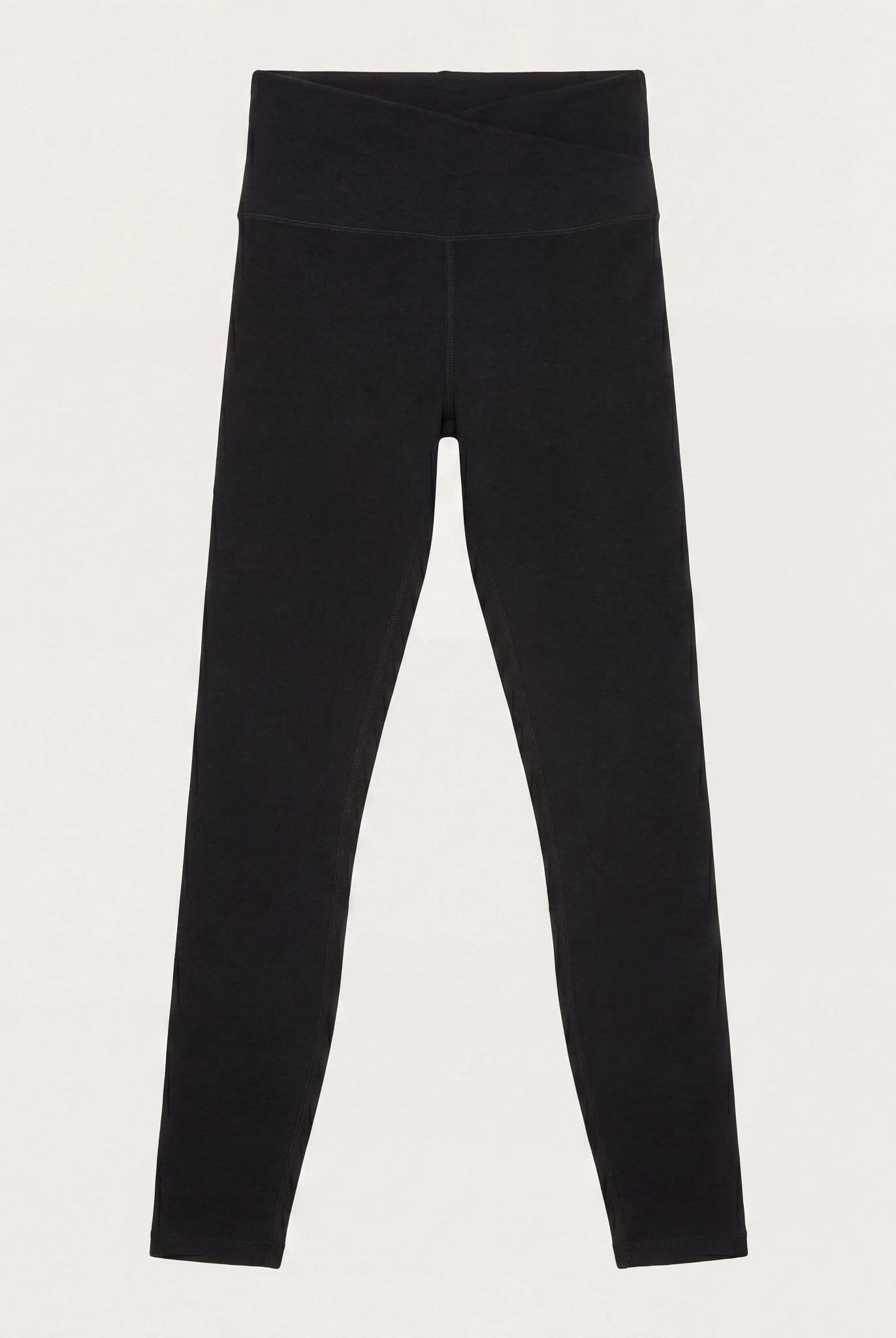 Night Sky $|& Interval FlowHeather Sculpt Crossover Leggings - Hanger Detail