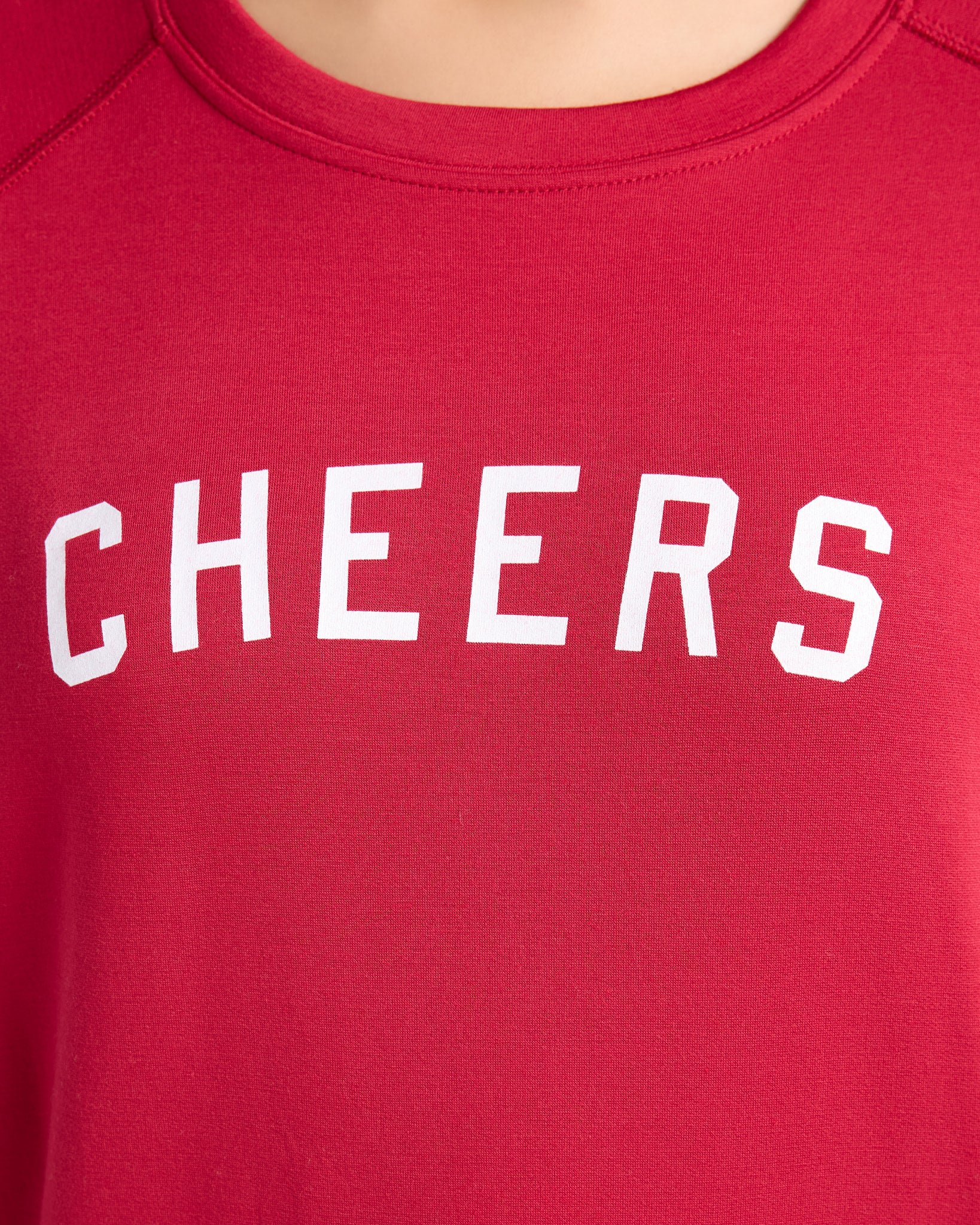 Chili Pepper $|& SEAS Cheers Graphic Pullover - SOF Detail
