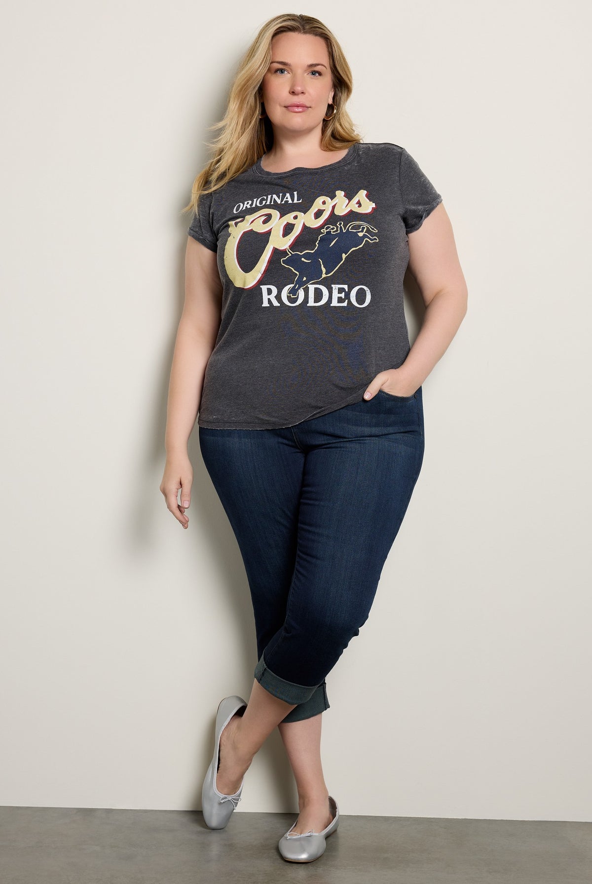 Black $|& Recycled Karma Original Coors Rodeo Graphic Tee - UGC On Fig