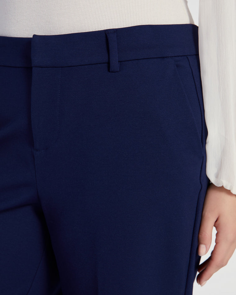 Cadet Blue $|& Liverpool Kelsey Wide Leg Trouser - SOF Detail