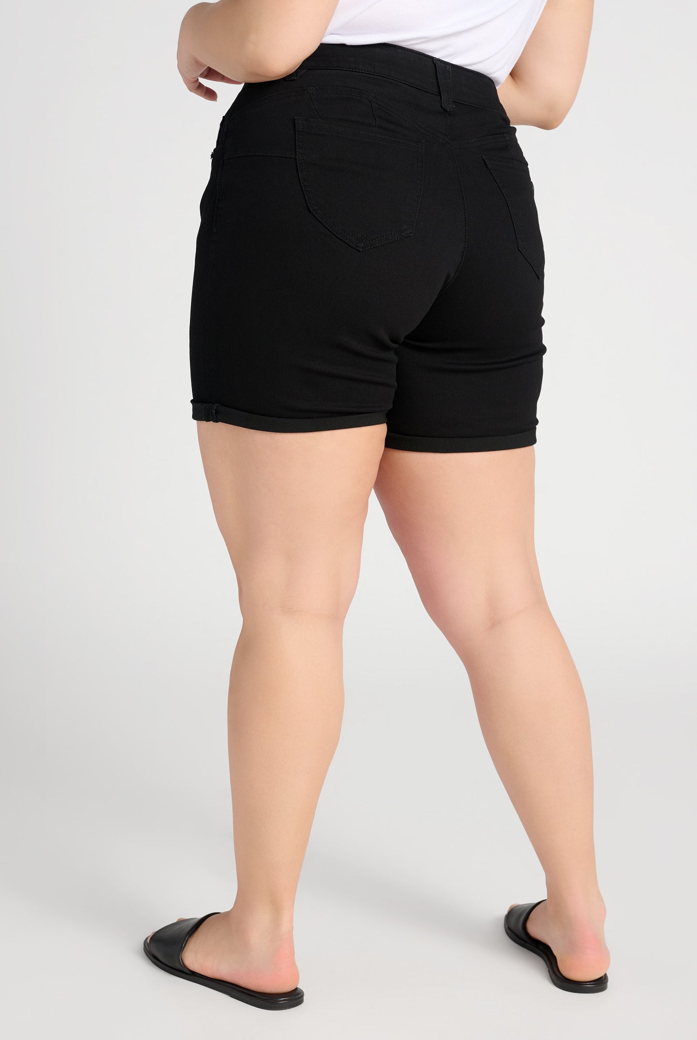 Black $|& Democracy AbSolution Cuffed Short - SOF Back