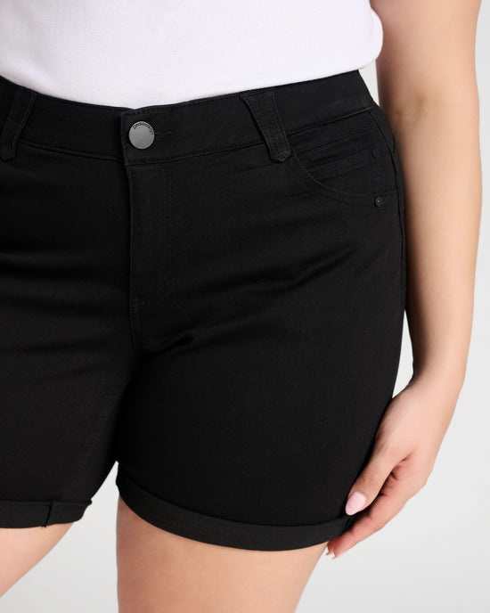 Black $|& Democracy AbSolution Cuffed Short - SOF Detail