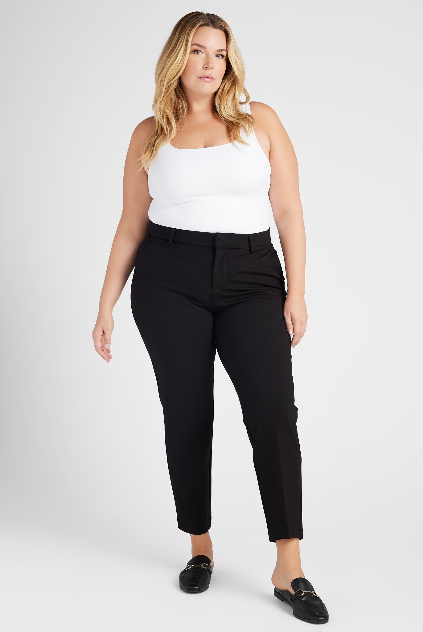 Black $|& Liverpool Kelsey Trouser - SOF Full Front