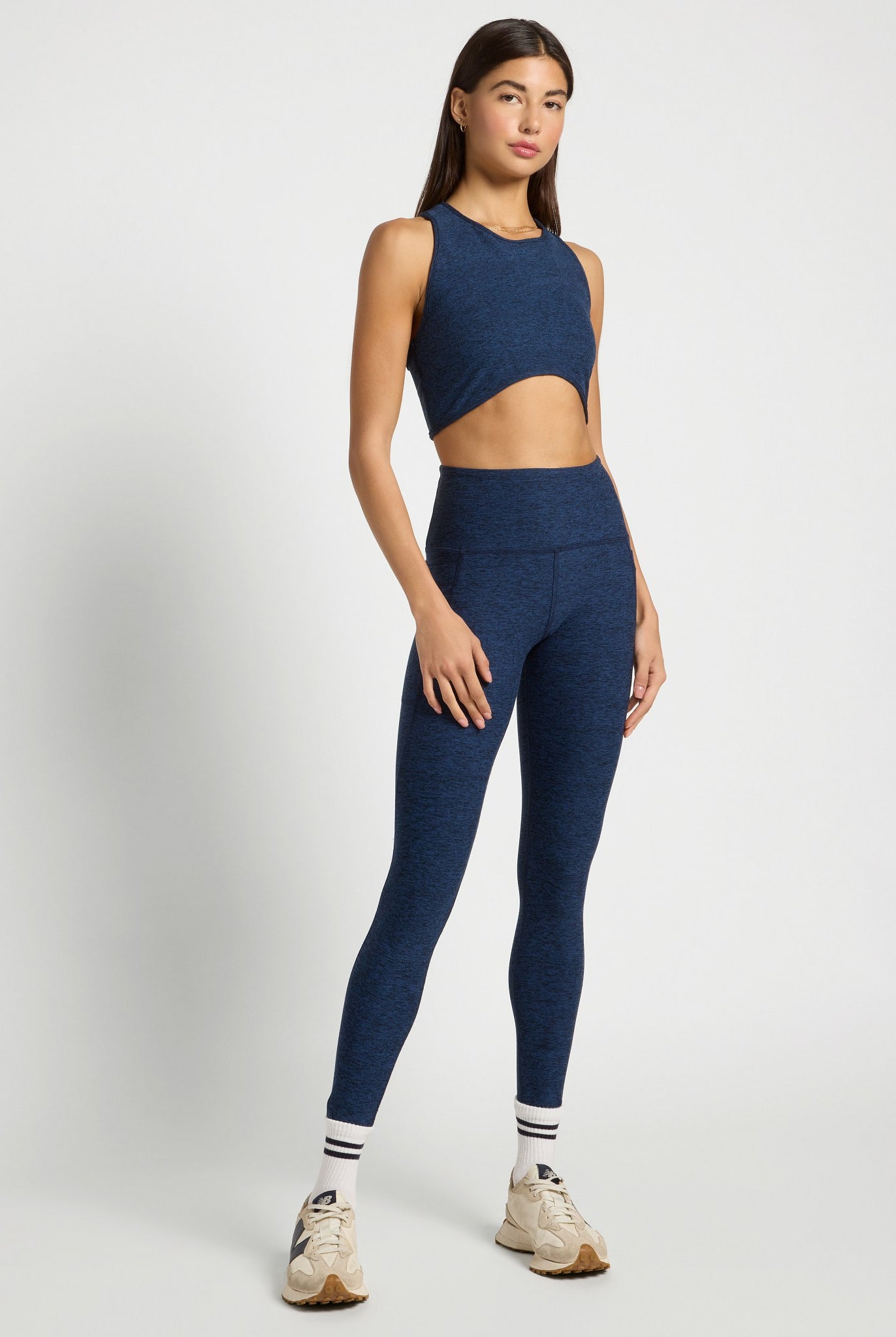 Iris Black $|& Interval FlowHeather Sculpt Pocket Legging - UGC On Fig