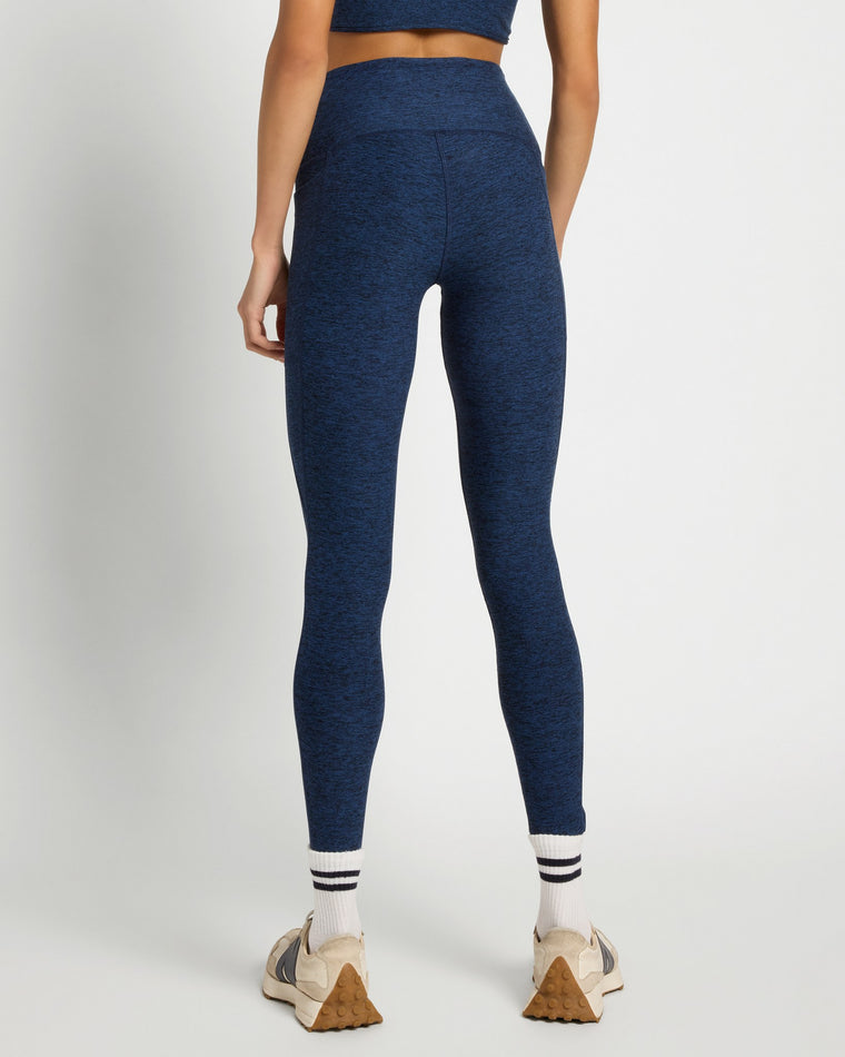 Iris Black $|& Interval FlowHeather Sculpt Pocket Legging - SOF Back