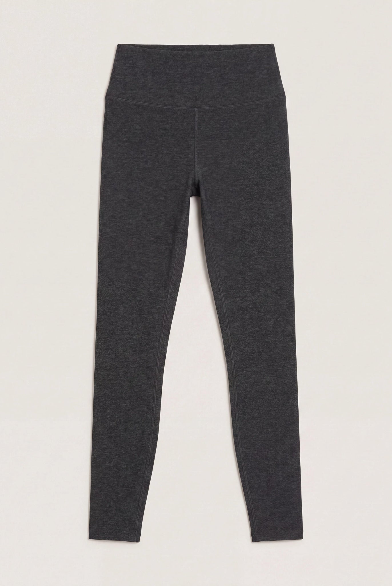 Heather Charcoal $|& Interval FlowHeather Sculpt Crossover Leggings - Hanger Detail
