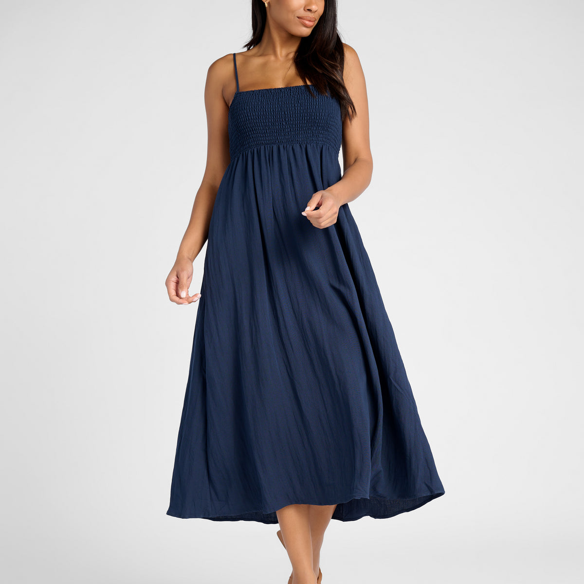 2020 midi dresses Smooth and White Bandage Midi Dress – Maimoco