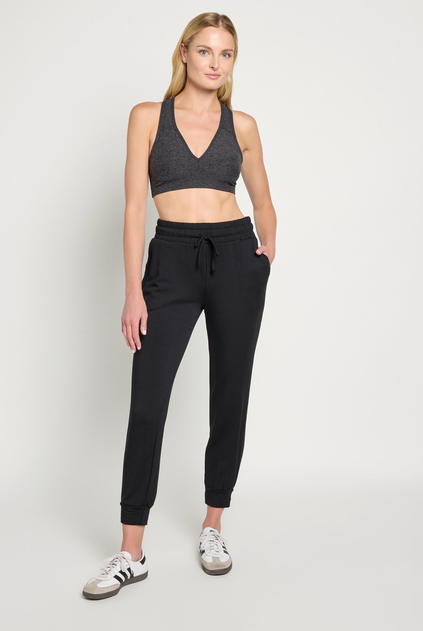 Black $|& Interval Flex Jogger - UGC On Fig