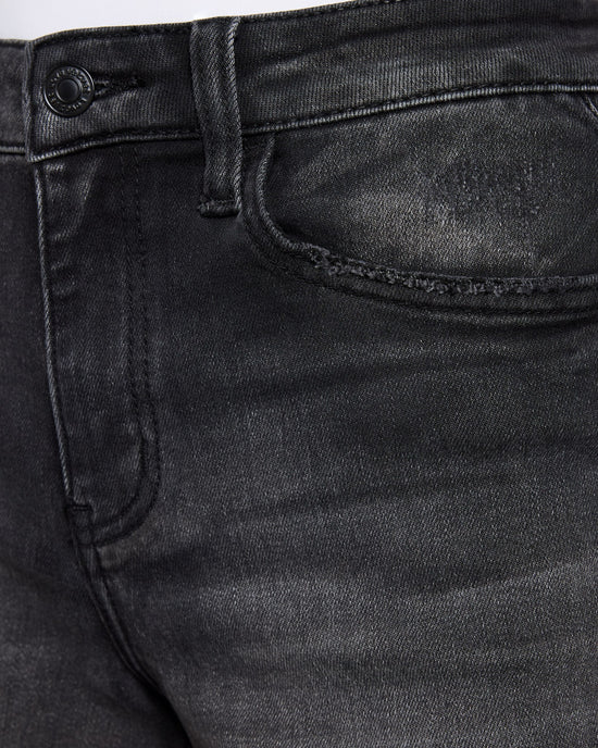 Grey $|& Lovervet High Rise Frayed Hem Short - SOF Full Front