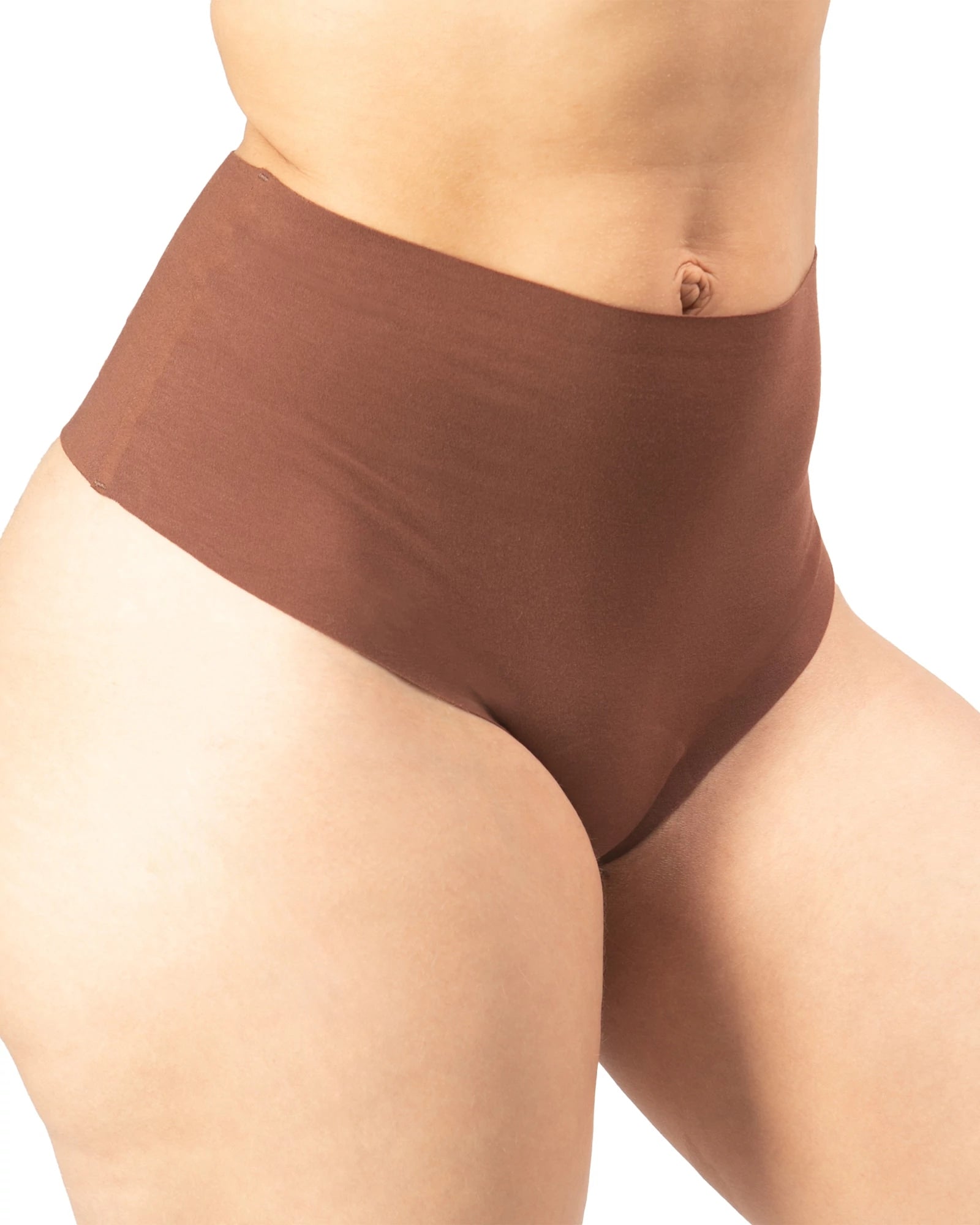Dark Neutrals $|& Panty Promise High Rise Thong 2 Pack - VOF Side
