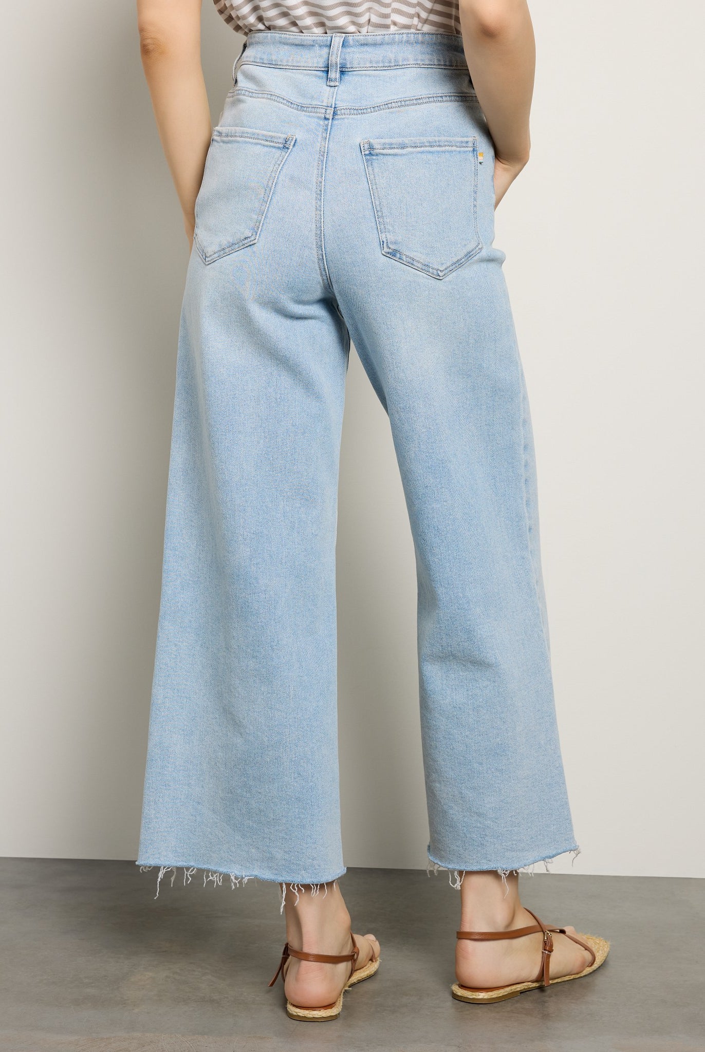 Light Wash $|& SEAS Joni Wide Leg Jeans - SOF Back