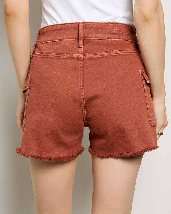 Terracotta $|& Vigoss Ace Cargo Cut Off Short - SOF Back