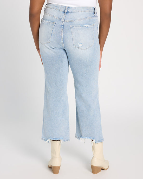 Celebration Blue $|& Vervet 90's Vintage Dad Jeans - SOF Back