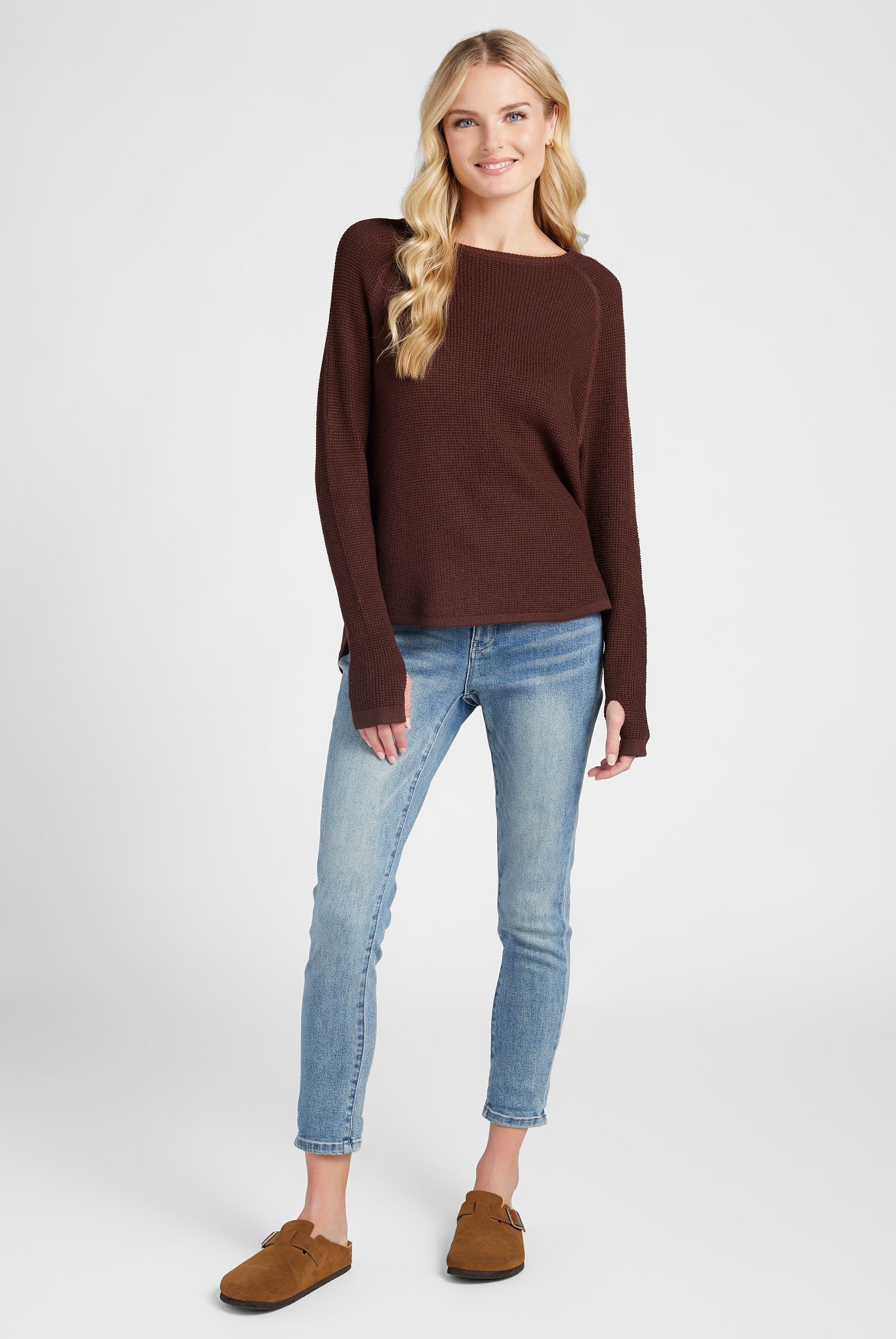 Chocolate $|& Herizon Wanderer Thumbhole Tunic - SOF Full Front