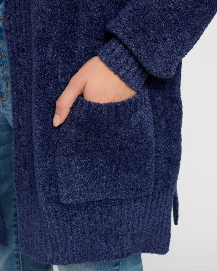 Indigo $|& Herizon Campfire Cardigan - SOF Detail
