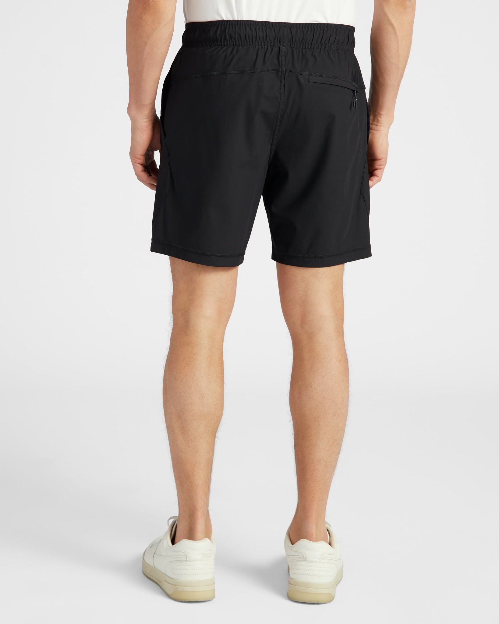 Black $|& Glyder Court Short - SOF Back