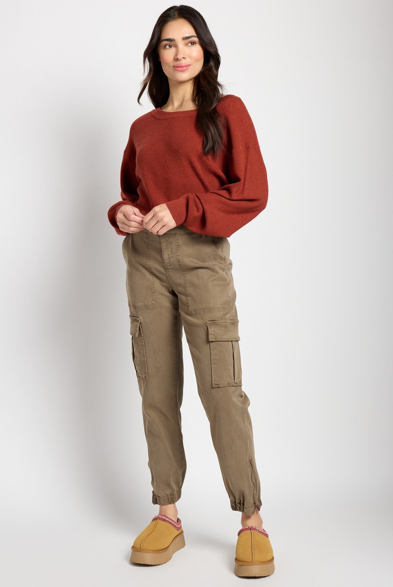 Coriander $|& Herizon Niki Cargo Pant - UGC On Fig