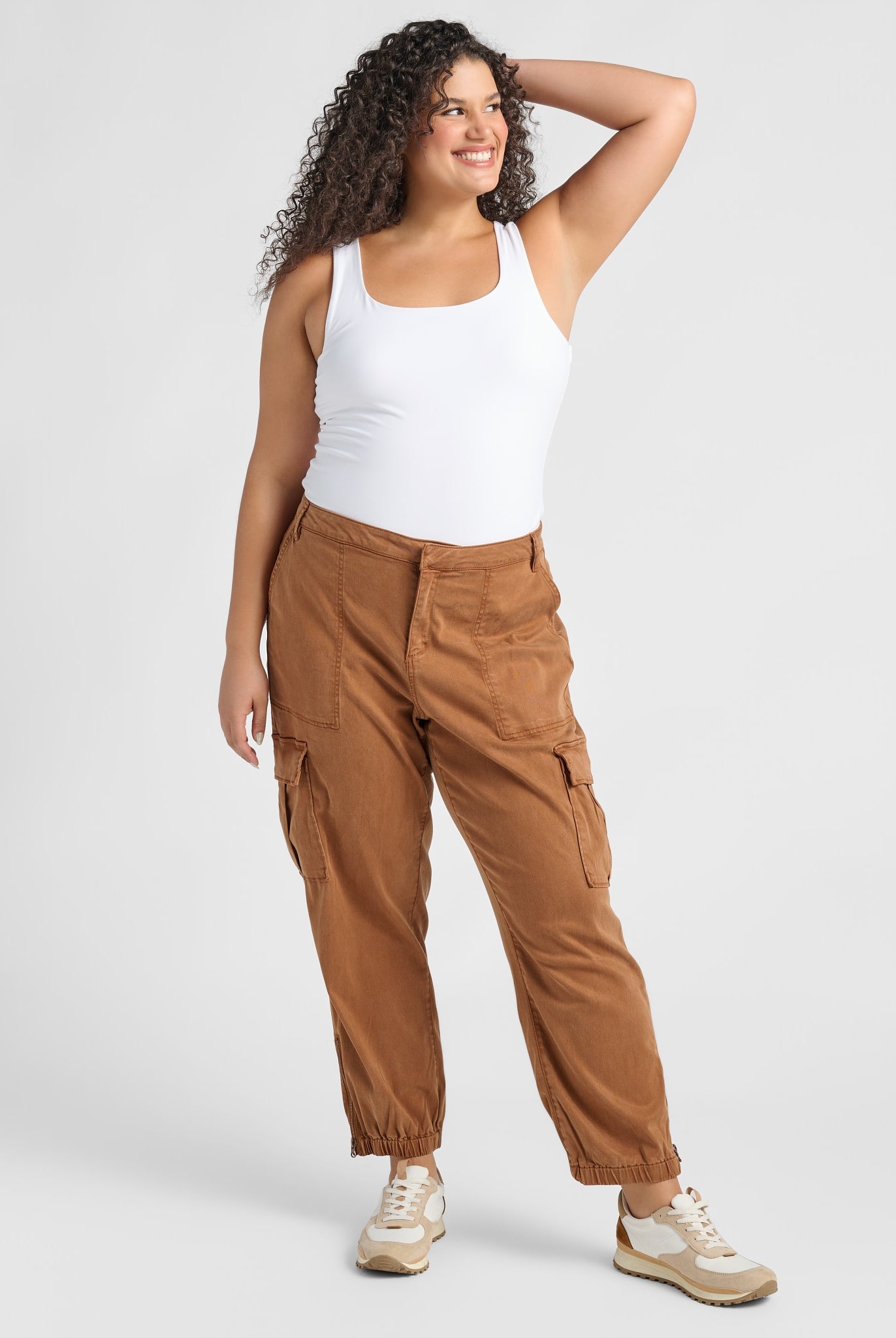 Toffee $|& Herizon Niki Cargo Pant - SOF Full Front
