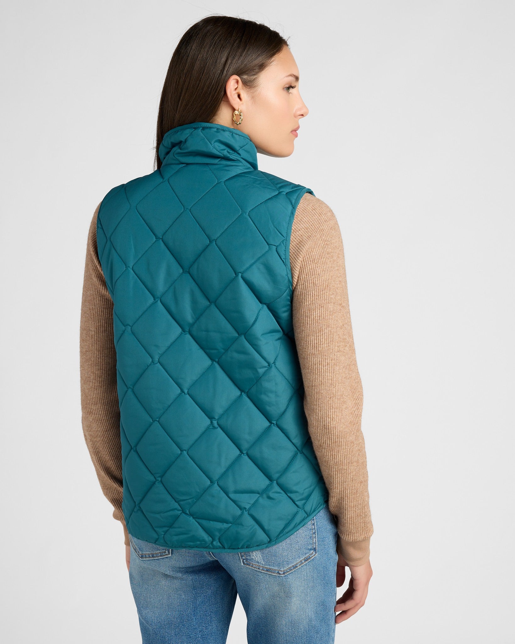 Spruced-Up $|& Herizon Stargazer Quilted Vest - SOF Back