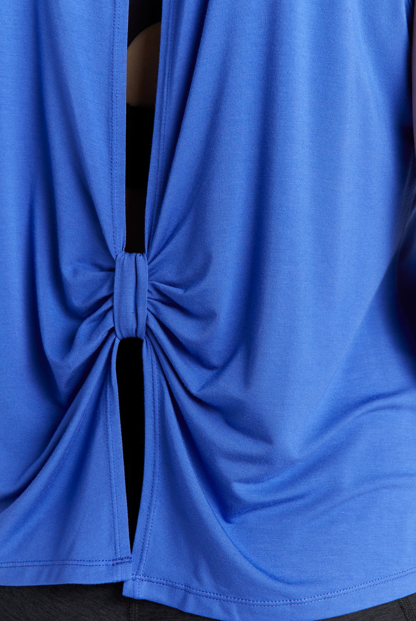 Cobalt $|& Interval Split Back Tank - SOF Detail