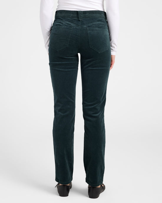 Deep Pine $|& Democracy Absolution Corduroy Straight Leg Pants - SOF Back