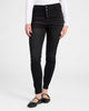 Abby High Rise Ankle Skinny Jeans with Button Fly
