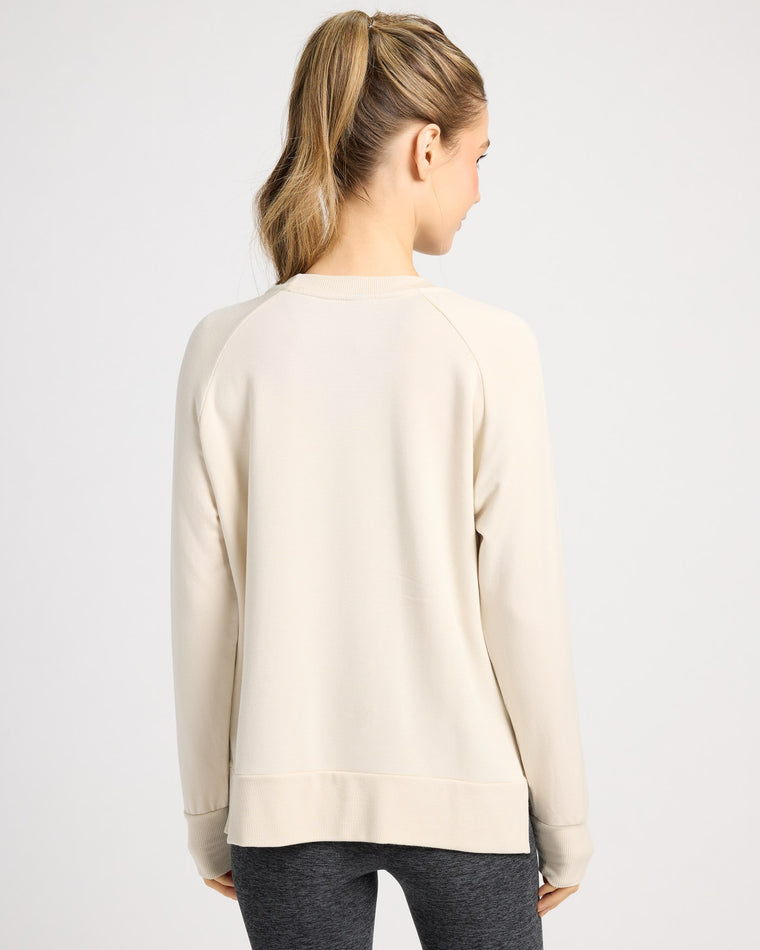 Cream $|& Interval Apres Ski Graphic Sweatshirt - SOF Back