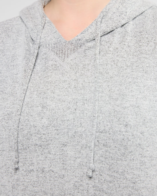 Heather Grey $|& Interval Hacci Pocket Hoodie - SOF Detail