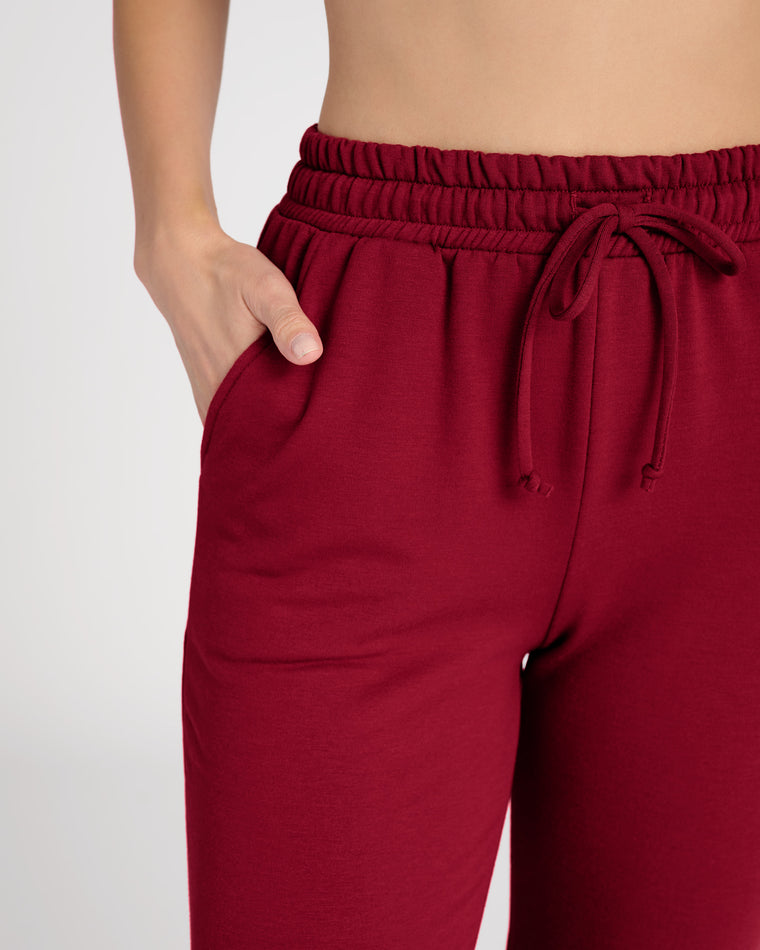 Cabernet $|& SEAS Over the Clouds Jogger - SOF Detail