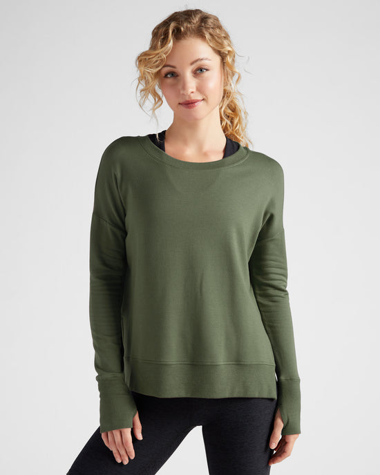 Four Leaf Clover $|& Interval Flex Pullover - SOF Front