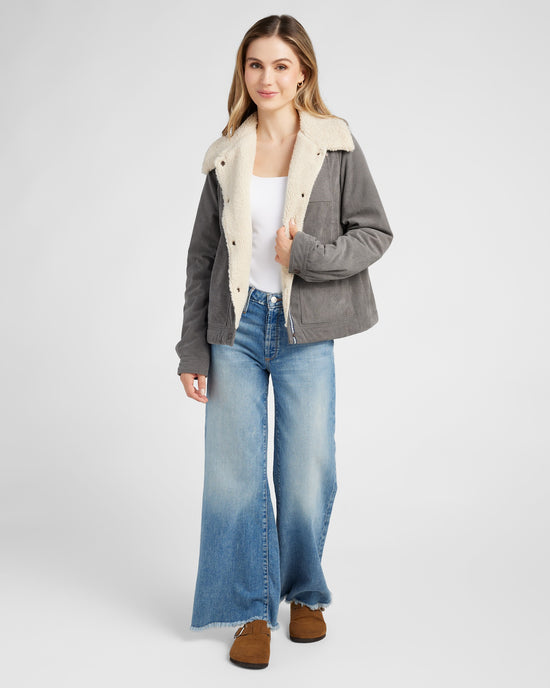 Stormy Weather $|& Herizon Corduroy Trucker Jacket - SOF Full Front