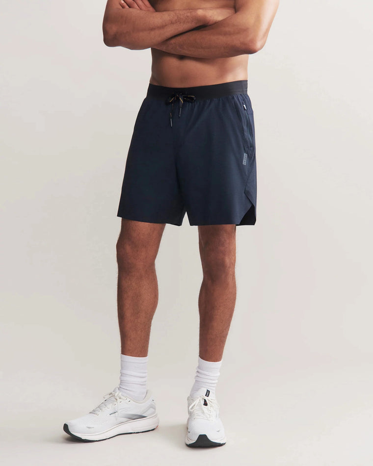 Navy $|& Rhone 7" Invictus Training Ripstop Short Unlined - VOF Front